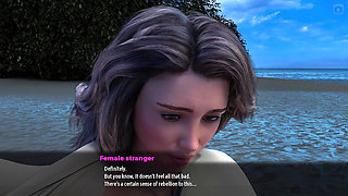 Breeze of Passion 08 - Nudist MILF Gets Fingered on the Beach