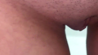 Morning Urination-close-up! Pads! Female POV!