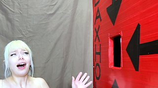 Small titted glory hole ginger babe fuck