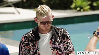 Shelena's pussy licking movie by Vixen