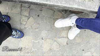 COLOMBIAN ENCOUNTER ON THE STREET WANTING WILD SEX