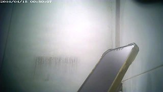 Spy Cam Catches Horny Asian Petite Teen Naked in Hotel Shower