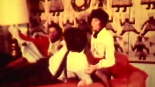 Red-tinted Vintage Loop Captures Retro Foursome in Raw Action