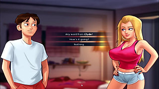 Summertime Saga - Maria got spanked by the nun