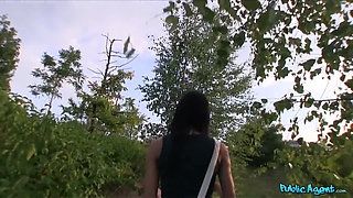 Public Agent - Seductive Brunette Mona Qinu Is Lured off Course for Outdoor Public Sex & a Parking Lot Blowjob
