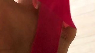Amateur slut gangbang anal in stockings and lingerie