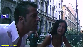 My stepsister loves outdoor fucking