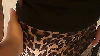Stepmom Was Getting Ready to Go to a Halloween Party, but Her Stepson Wouldn't Let Her Leave Without Cum in Pussy.