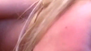 Blonde Big Tits MILF Sam Bond Fucks Her Fist 9 Inch Big Black Cock