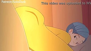 Bulma Loves Her Boyfriend's Big Cock Action