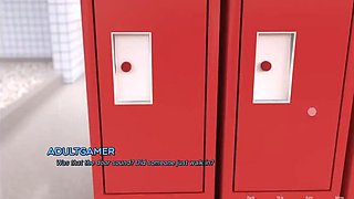 Mind Control College Girl: Desi Teen Undresses in School Bathroom Fuck