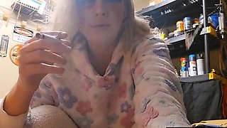 Smoking Babe Jerks You Off