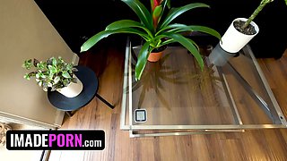 I made porn - hot babe with enormous Natural Tits Octavia Red gets her Tight Pussy pounded in the shower