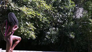 Pool Boy And The Pizza Guy Fucks Anne Amari