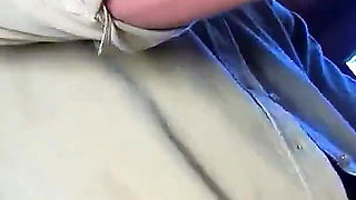 Sexy blonde teen Nicole fucked hard in threesome at party