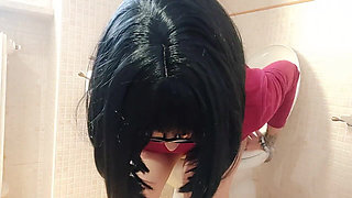 On the Wc with Your Stepmom