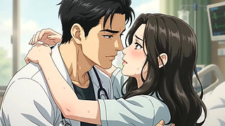 Horny doctor seduce milf and fuck her ass hard