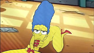 Hot MILF Housewife Fucks Sheriff in Police Station - Animated Cartoon Sex