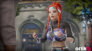 Brigitte's First Date Gone Wrong - Big Black Dick Anal & Creampie Overwatch 3D Animation