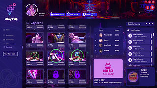 Onlyfap Simulator 4 Porn Game Play part 02 Sex Game, Nude Game
