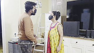 Electrician Fucked Lonely Housewife