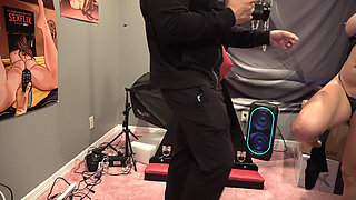 Photog Fucks Model Crystal Rush on St Andrews Cross - Bts