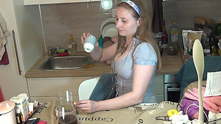 Smoking in the kitchen