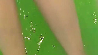Slimy Spider Gag & Slippery Metal Bondage