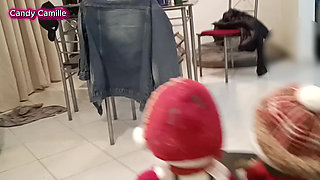 Husband Watches His Wife Play with a Virgin Guy's Penis