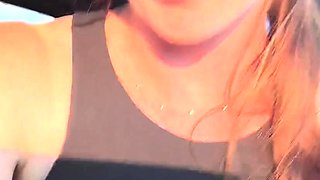 Having A Mind Blowing Orgasm In The CAR WASH