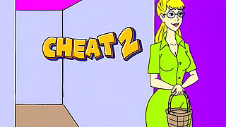 Married Housewife Maria Spreads Her Legs ( Full Story) Cartoon. Cheating 2
