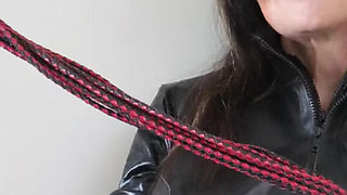 DomLadyMia-SlaveOfM Red welts for the slave Part2