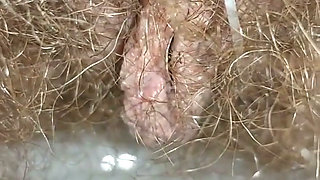 You Are My Toilet, You Are My Cleaner for Licking My Hairy Pussy