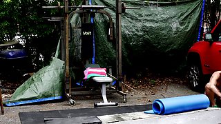 BTS - Exhibitionist, Lora Cross's Savage Outdoor Workout