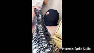 Domination in Red Lingerie