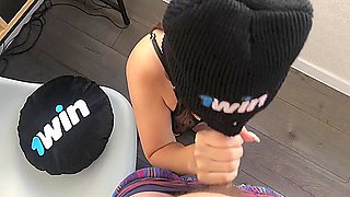 Beauty Got Boyfriends Attention And He Give Cock As A Reward! She Suck And Fuck Him On Top - Cum On Big Ass