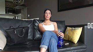 Shy latina teen fucked on casting couch