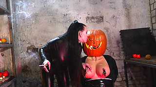 Halloween Nipple and Smoking Fetish