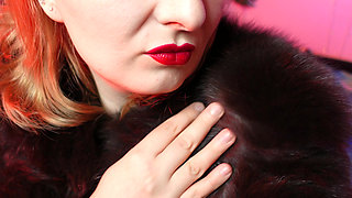 ASMR fur fetish - fur sounds