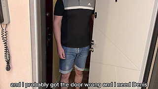 Cheeky Friend's Mom Fucked Me to Take My Virginity - Russian Amateur with Talk and English Subtitles