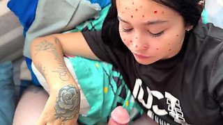 My Horny Stepsister Sara Case Gets Hard Fuck Punishment in My Room - Rough Anal & Cum in Mouth