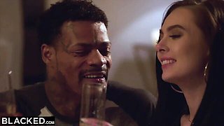 Marley Brinx and Jason Luv's bbc video by Blacked.Com