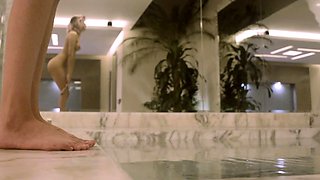 Curly Blonde Teen Records Solo Dildo Masturbation More at