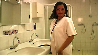 My sexy doctor takes care of me with a good blowjob