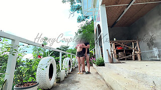 Teen Pinay Ashley Outdoor Sex with Stepdaddy