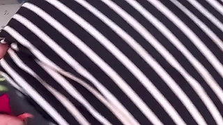 She Invites His Penis to Cum Inside When Stepson Is Caught Peeping
