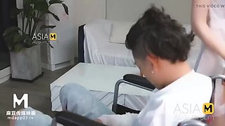 Asian Nurse Xun Xiao Xiao Visits My Home for a Wild Caretaker Fuck