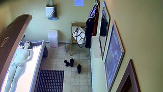 Sweet petite redhead pussy massage hidden cam fucking