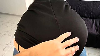 Secretary Fucks Boss For A Raise - Amateur Babe MILF Creampi