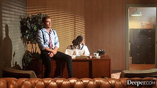 Deeper. Insatiable Hottie Kendra Cole Cums Hard While Getting Double Penetrated: Porn